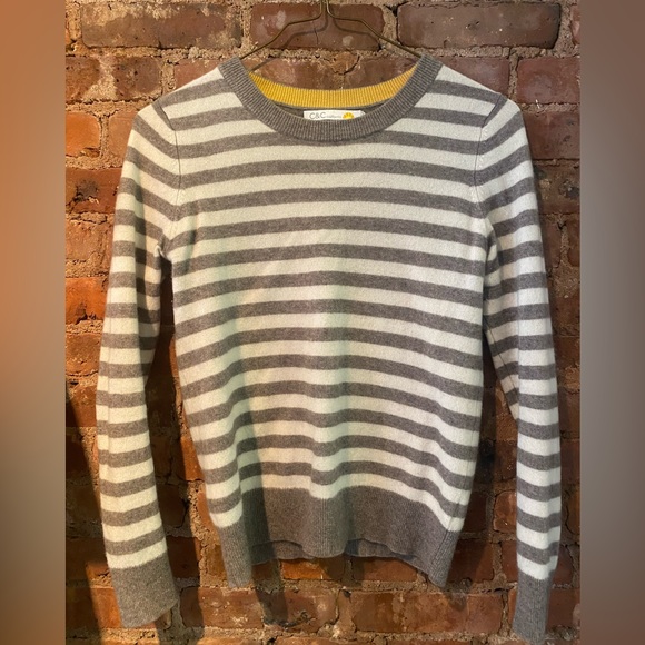 Striped Cashmere sweater - Picture 1 of 3